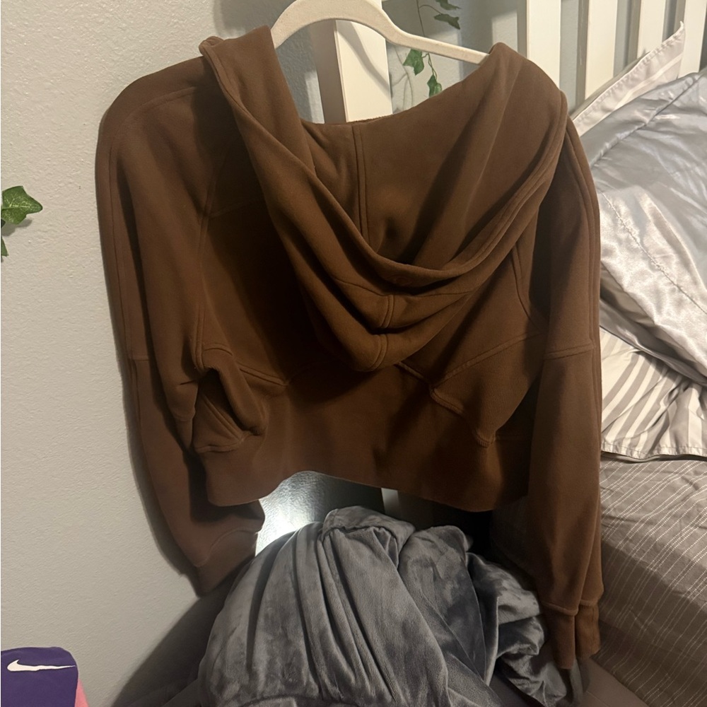 Brown Lululemon Scuba Hoodie - Picture 2 of 4